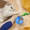 Интерактивная игрушка-мяч для кошек, перезаряжаемая через USB, катящаяся игрушка-мяч, двухскоростная регулировка, автоматическая