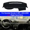 Для Hyundai Sonata NF 2004 2005 2006 2007 2008 Накладка на панель приборов Защита от солнца Коврик на панель Ковер Наклейки на автомобиль Аксессуары для интерьера