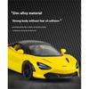 Boxed 1/32 Alloy Die-cast McLaren 720S Car Model, Children's Toy Car with Sound and Light, Desktop Decoration Ornaments for Boys Gifts