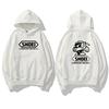 Sudadera con capucha de alta calidad para hombre, con estampado clásico de motocicleta, cómoda e informal, de manga larga, ideal para otoño e invierno