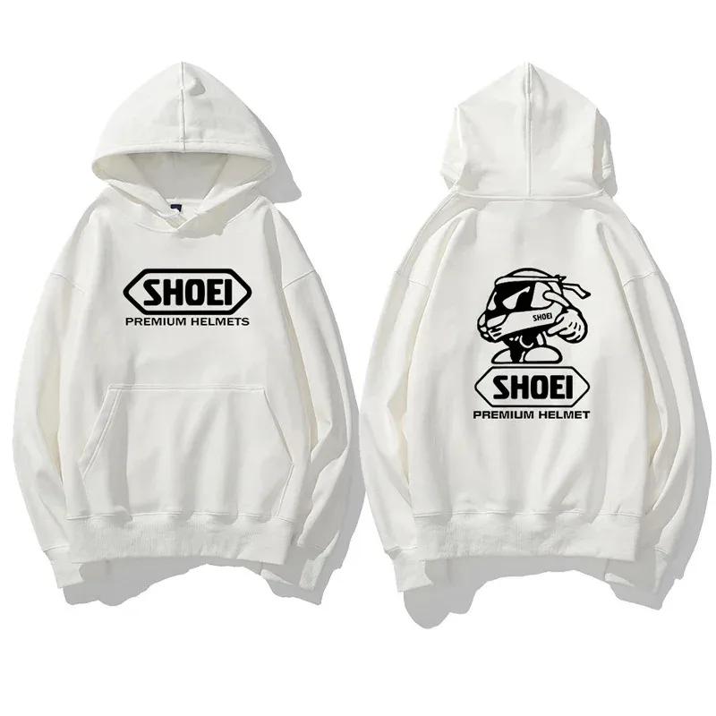 Sudadera con capucha de alta calidad para hombre, con estampado clásico de motocicleta, cómoda e informal, de manga larga, ideal para otoño e invierno
