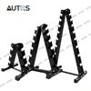 AUTQS Hex Rubber-Coated Cast Iron Dumbbell