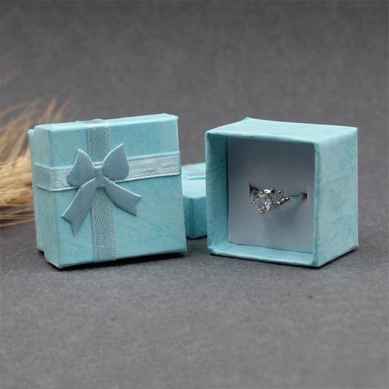 10 шт./компл., органайзер для ювелирных изделий, подарочная коробка, ожерелье, серьги, кольцо, бумажная упаковочная коробка