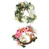 Искусственный цветочный венок, имитация пиона, подвесная гирлянда для дверей, украшение для вечеринок и фестивалей
