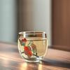 Стеклянная чашка 100 мл Ручная работа Кружка для кофе Чашка для чая Мастер Кунг-фу для латте Взрослые Мужчины Женщины Чайная церемония