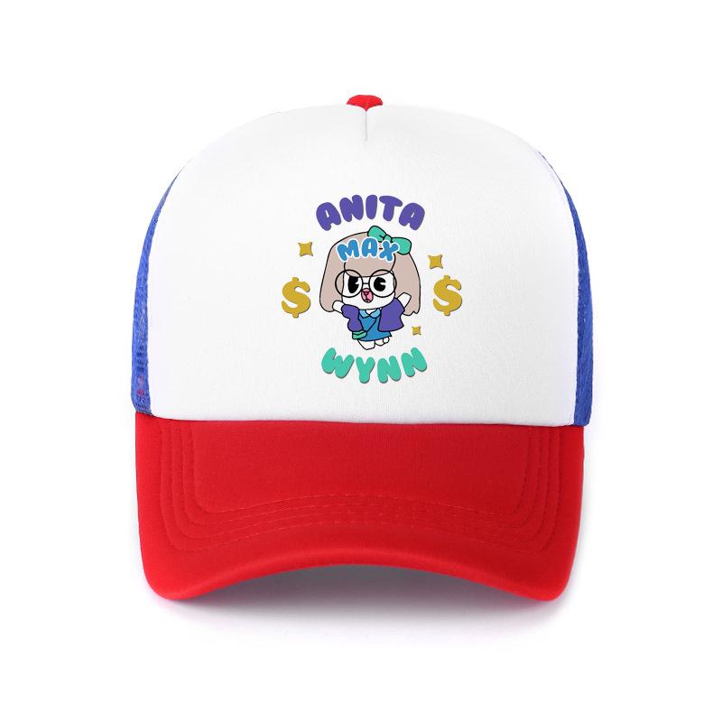 WYNN Mesh Cap: Drake Anita Max Vnn Baseball Style with Cartoon Duck Design