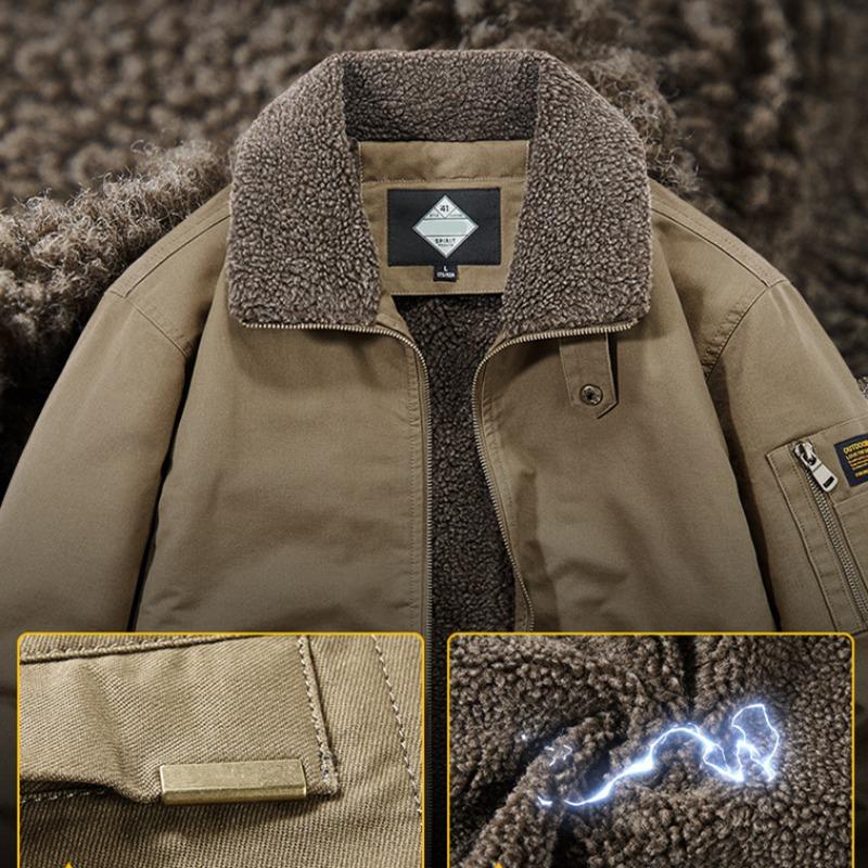 Зимняя модная куртка с отложным воротником, мужская куртка-бомбер, мужская ветровка, утепленные куртки, пальто, мужская одежда, повседневная куртка для инструментов