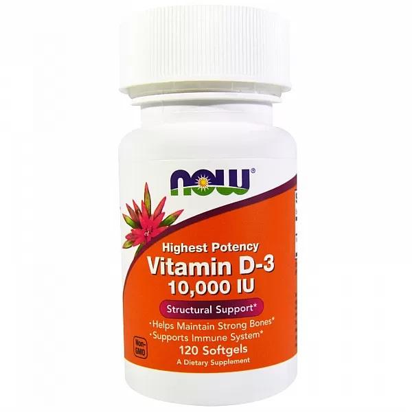 Now Foods Vitamin D-3 10,000 IU