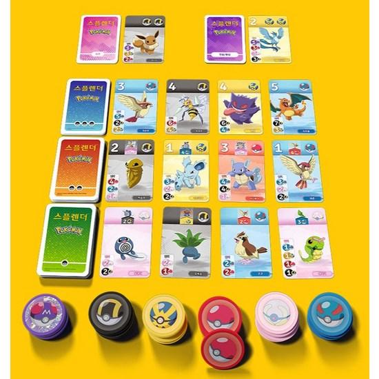 Корейские настольные игры Splendor Pokemon Board Game, популярная корейская игра