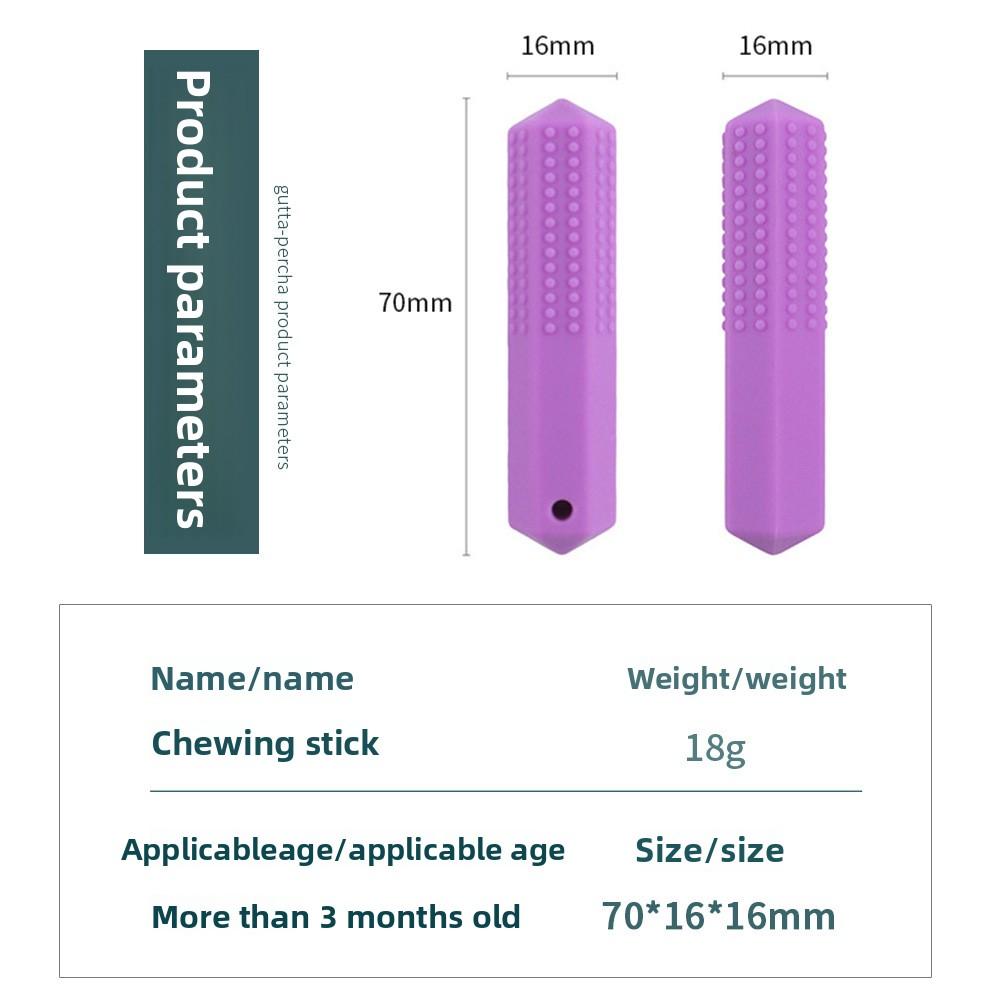 Детские жевательные прорезыватели для зубов в виде палочек