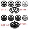 Для VW Volkswagen Jetta MK5 Golf 3D ABS Накладка на переднюю решетку и Наклейка на эмблему заднего багажника Автоаксессуары для Volkswagen Golf 7 (2