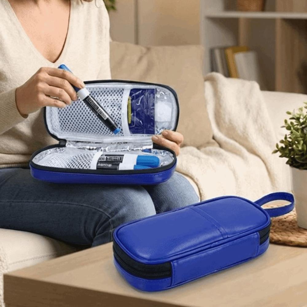 Portable Insulin Travel Cooler Case Waterproof Medicine Organizer Box Insulin Cooling Bag  Office