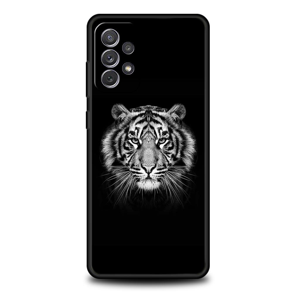Чехол для телефона с тигром для Samsung Galaxy A73 A53 A33 5G A13 4G A03 A23 A21s A03s A11 A31 A41 A51 A52 A71 M21 M22 M31 A01