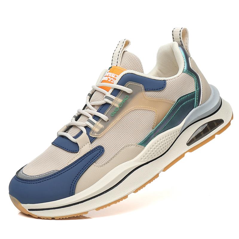 Fashion Men Sneakers Platform Running Shoes Air Cushion Sneakers Trend Casual Shoes Non-Slip Athletic Shoes 39-44 Scarpe Da Uomo