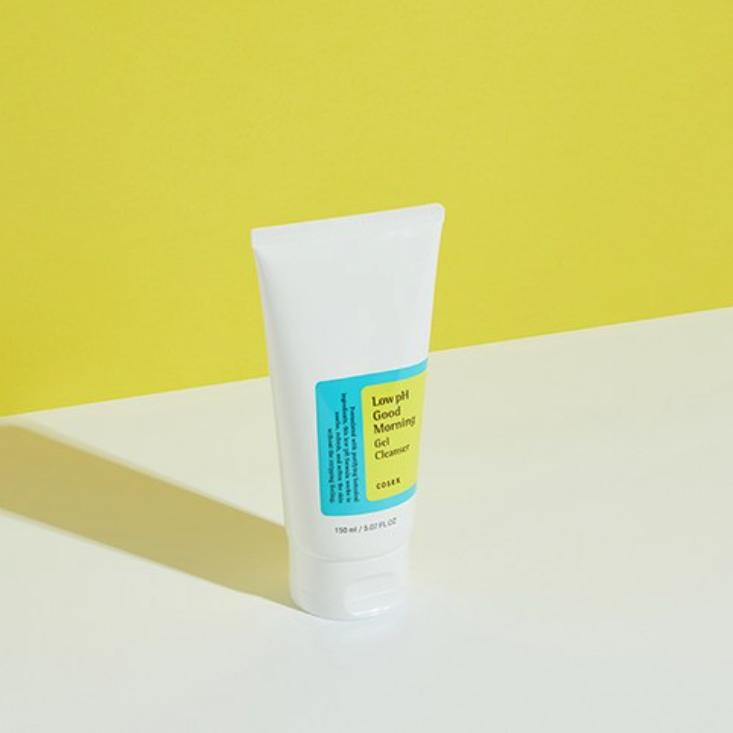 COSRX Гель для умывания с низким pH Good Morning 150 мл, BHA 0,5%, Масло листьев чайного дерева 0,5%, Ежедневное мягкое очищающее средство для чувствительной кожи