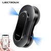 Robot Window Vacuum Cleaner Liectroux YW810, Double Water Spray,Auto Glass Wet Mop,Home Floor Window Cleaning Robot, 70ml Water Tank