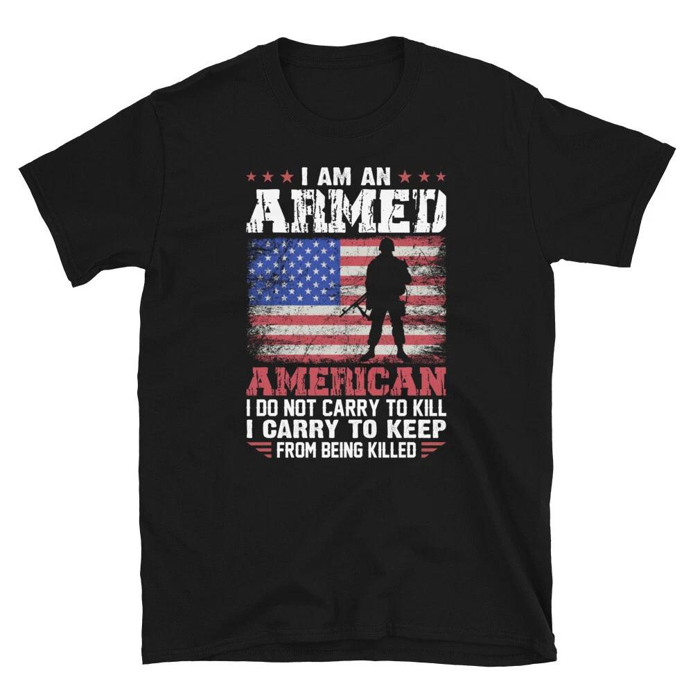 Soldier Honor Duty America I Am An American 2nd T-Shirt