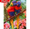 5D DIY Diamond Painting Bird Cross Stitch Kit Full Square Round Diamond Embroidery Parrot Mosaic Animal Handmade Gift Art