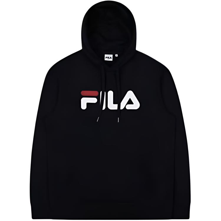 Fila Толстовки Унисекс Черные С Капюшоном Средние FS2POC3102X-BLK