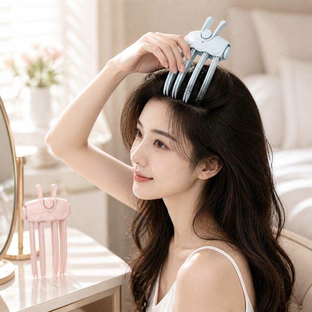 Seamless Design Heated Hairpin High Crown Hair Roots Volumizer For Roots Volume