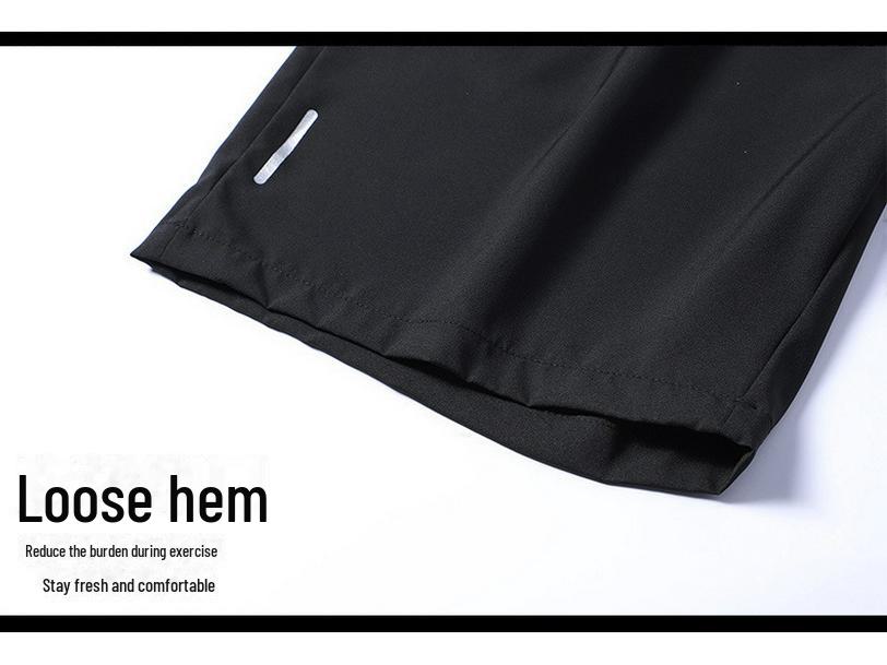 Летние спортивные шорты со светоотражающими полосками, молнией и тканью Ice Silk, XS-4XL, 108 моделей