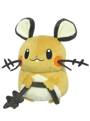 Sanei Boeki Pokemon ALL STAR COLLECTION Деденне (S) Плюшевая игрушка Покемон PP14 (Ш10 x Г10 x В16 см)