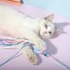 Забавная палочка-игрушка для кошек Котенка Дразнилка для кошек Интерактивная игрушка Игрушки с бахромой для кошек Интерактивная игрушка Феи Кошки Палочка с маленьким колокольчиком