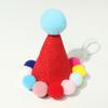 Pet Dog Cat Non-woven Hairball Christmas Hat Headwear Wool Toy Cat Dog Ornaments Pet Supplies