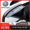 Для VOLKSWAGEN VW 2 шт. Козырек от дождя на зеркало заднего вида для Volkswagen VW Golf Polo Tiguan Passat B6 Jetta Touran CADDY GTI Toua