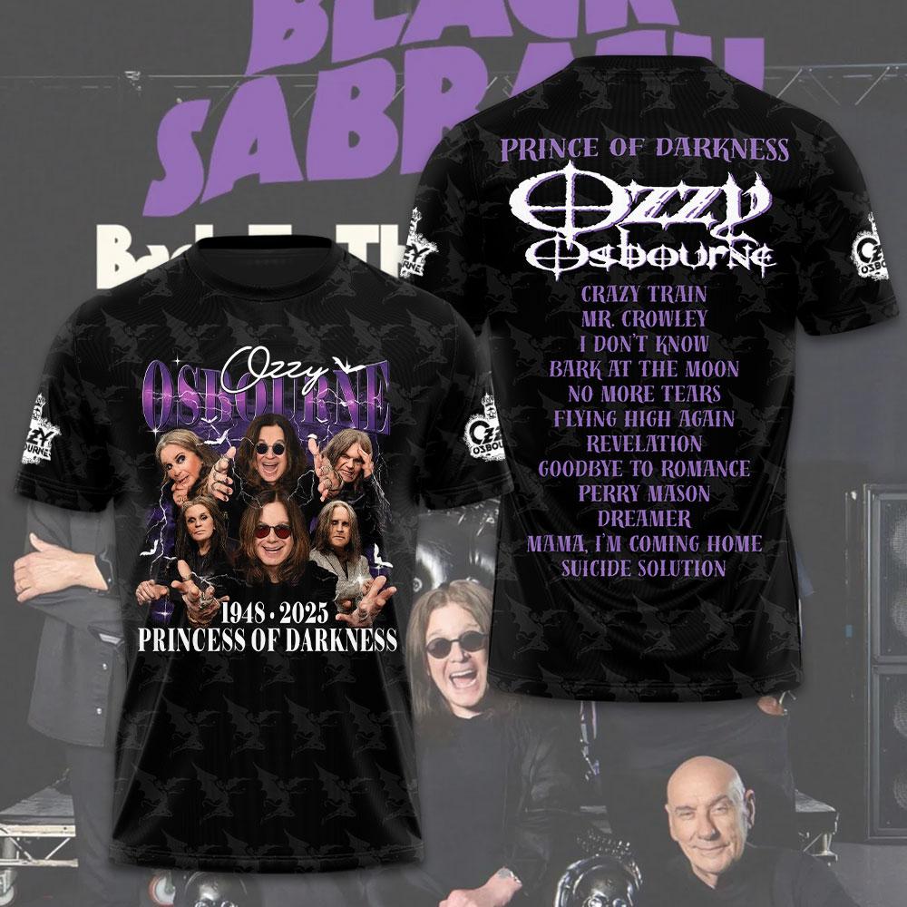3D-печатная футболка Hot Rock Ozzy Band для мужчин и женщин, Спортивная футболка с круглым вырезом и коротким рукавом в стиле хип-хоп, Мужская одежда