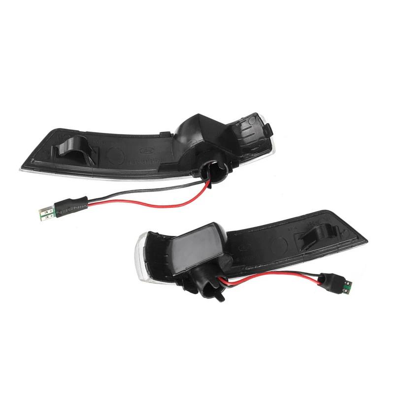 Smoke Lens LED Dynamic Turn Signal Light Side Wing Rearview Mirror Indicator Blinker Lamp For Ford Focus 2 3 MK2 MK3 Mondeo Mk4