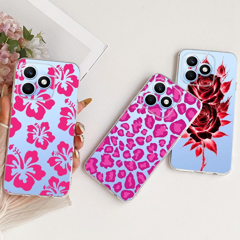 Чехол для телефона Honor X8d 2026, новый, простой стиль, для Honor X8D 4G, прозрачный ТПУ, мягкий силиконовый чехол