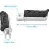 Minho Motorcycle Front Foot Pegs Footrest For Honda MSX125 CBR600 CB400 FM/FNCBR 1000 FP/FR/FS CBR1000 CB250 XL125 Motorcycle Footrest