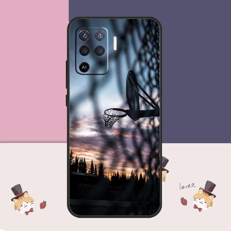 Чехол для баскетбола для Oppo A94 A74 A54 A18 A38 A58 A78 A98 A80 A60 A40 A96 A76 A16 A15 A17 A57 A77 A5 Pro