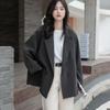 Loose Fit Women's Jacket with Casual Hong Kong Style for Spring and Autumn