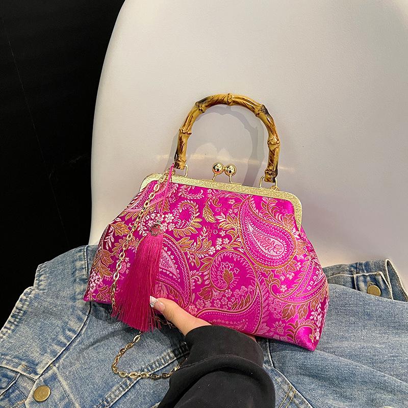 Портативная наплечная сумка-мессенджер, сумка с вышивкой жемчугом в китайском стиле, новая китайская сумка, ретро вечерняя сумка, клатч, женская сумка.