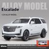 1:24 Cadillac Escalade внедорожник литой металлический автомобиль модель бизнес-автомобиля звук и свет настольная коллекция украшения подарок мальчик дисплей украшения