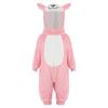 Toddler Animal Jumpsuit Cute Cartoon Hooded 3D Tail Zip Up Long Sleeve Home Casual