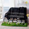 Juventus Personalized Name Blanket Cozy Personalized Blanket Warmthful Decor Throw For Seaside Chair Office Chair Office for All Occasions