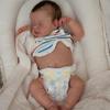 48 см Reborn Baby Doll Loulou Мягкая силиконовая виниловая кукла Игрушка как настоящая 19-дюймовая спящая детская игрушка