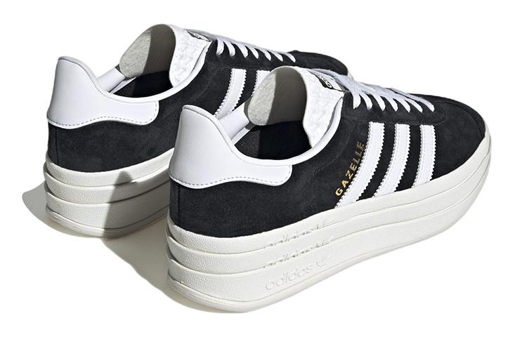 Gazelle Wmns Adidas Originals Bold 'Черный Белый' Женские HQ6912