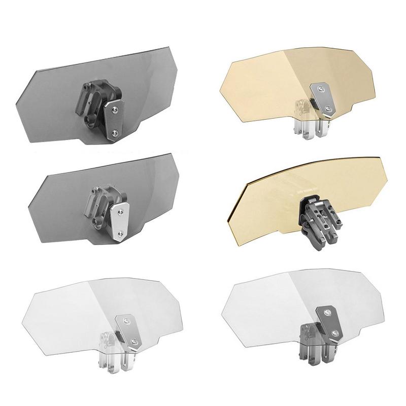 Universal Small Motorcycle Windshield Heightened Height Extension Windshield Motorbike Windscreen Modified Accessories