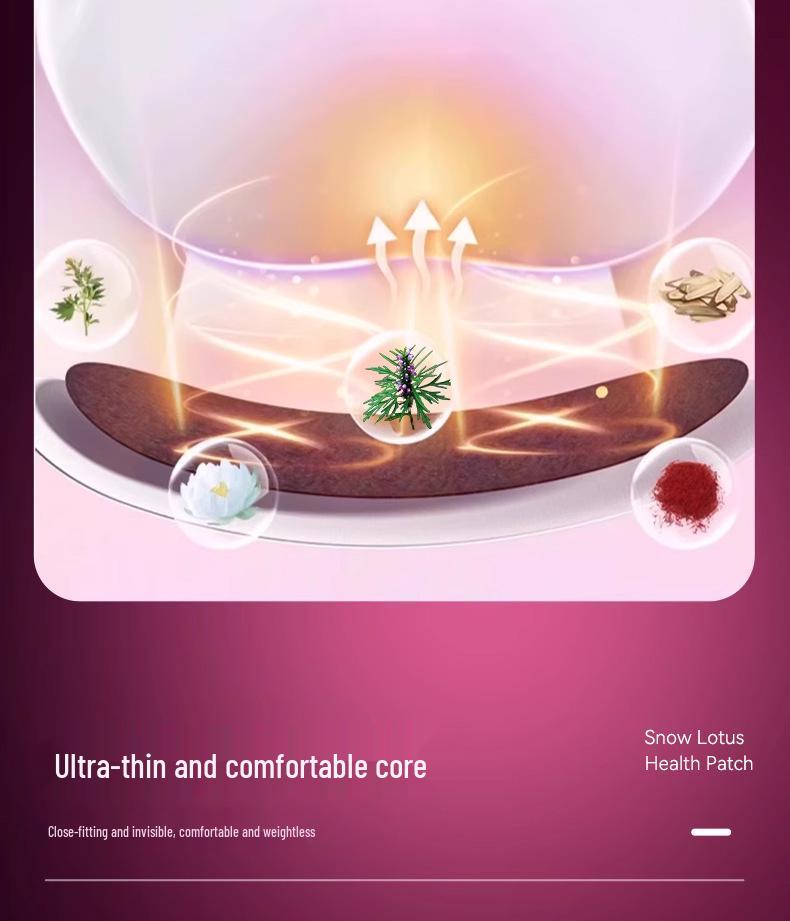 Женские травяные антибактериальные увлажняющие прокладки для интимной гигиены «Снежный Лотос»