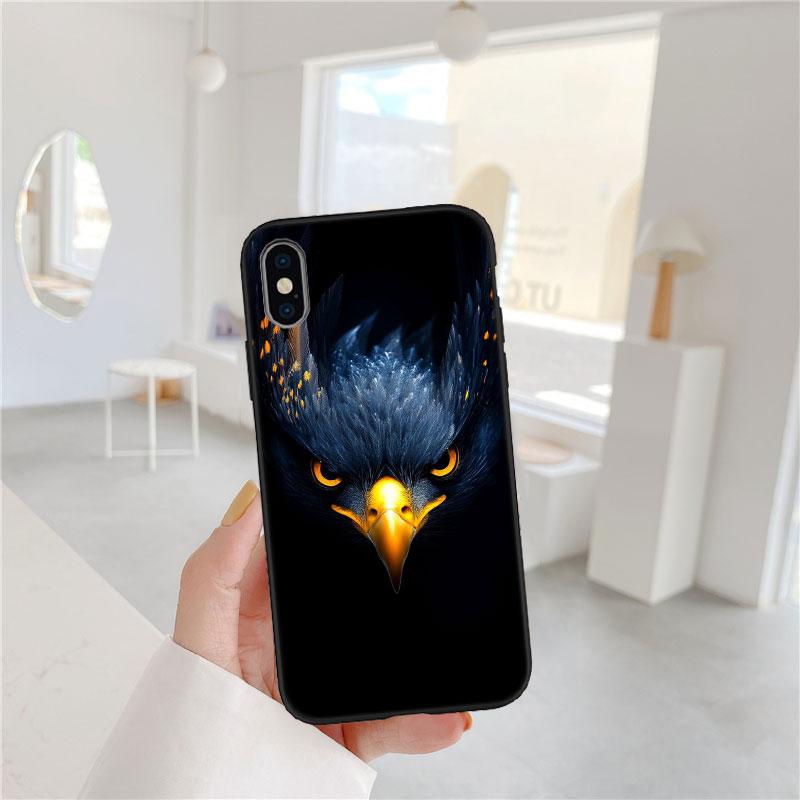 MY15 Hawk Eagle Soft Shell Phone Case for Xiaomi Poco C40 C50 C51 C55 C65 C71 C75 F3 F5 F6 F7 M2 M3 Pro Ultra