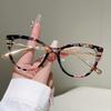 Vintage Cat Eye Anti Blue Light Optical Lens Glasses Women Luxury Myopia Customize Prescription Photochromic Eye Glasses Frames