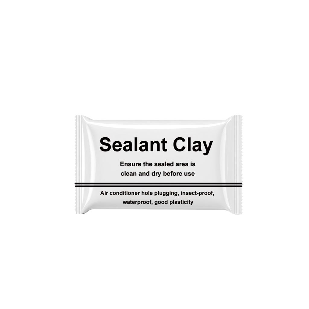 Sealing clay is flexible and moldable, provides moisture and dust protection, suitable for multiple scenarios, comes in individual packaging