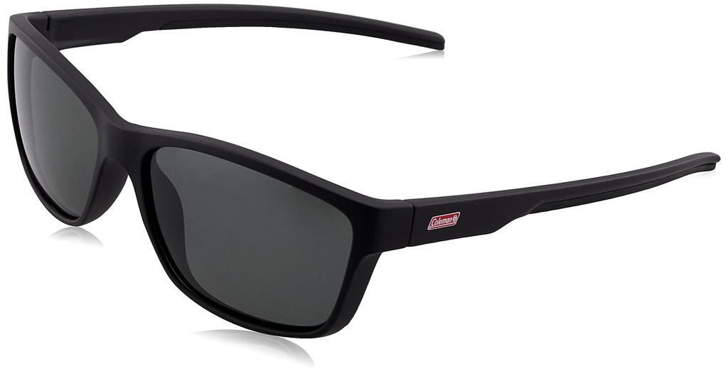 Coleman Polarized Lens Black Matte Sunglasses, CO3079-3