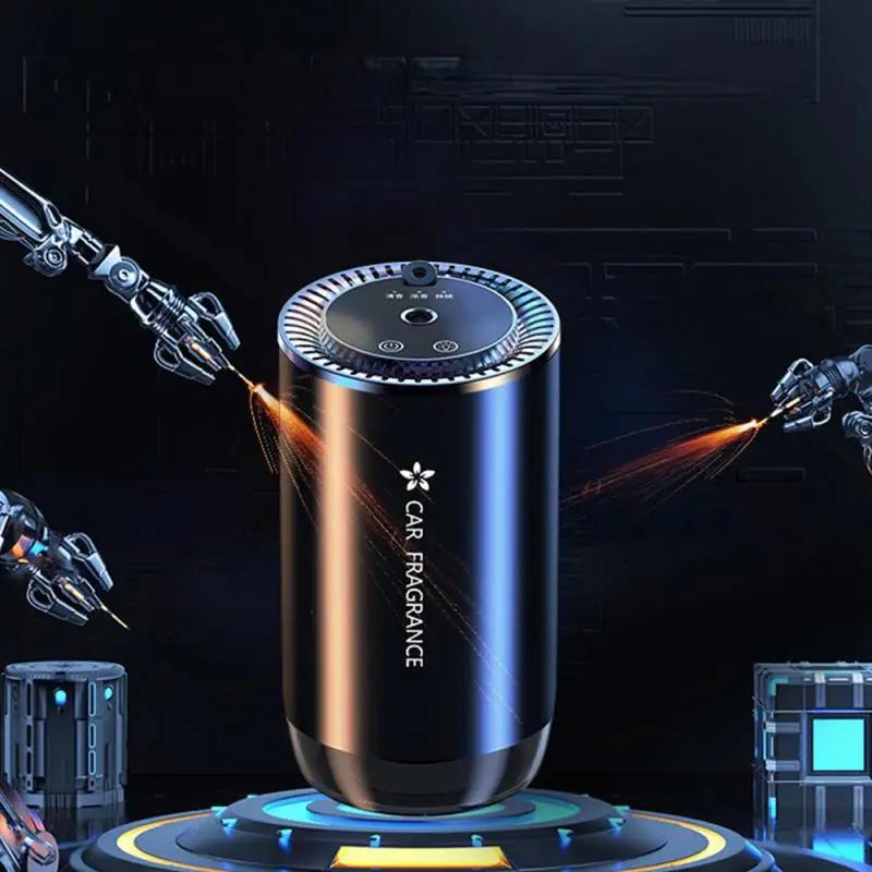 Автомобильный диффузор со светодиодной подсветкой Starry Ambient Light 50 мл, одеколон, парфюм, освежитель воздуха для автомобиля, ароматизаторы для автомобилей, ароматизаторы