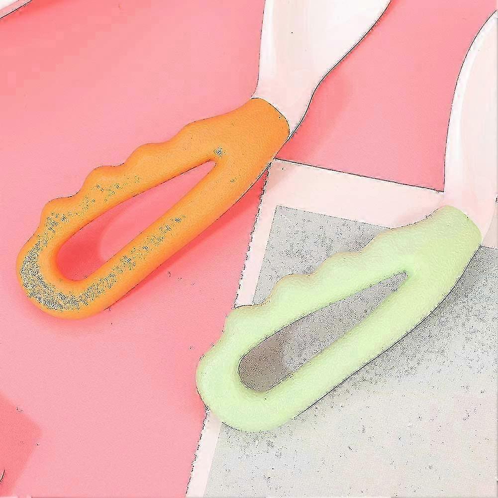 JiaWei Baby Utensils Spoons, 2pcs Bendable Baby Feeding Spoons Silicone Training Spoons Set gJE