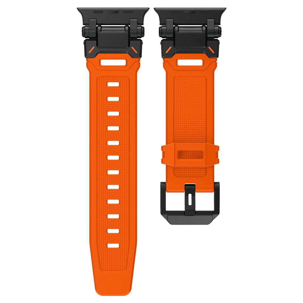 Силиконовый ремешок + чехол из ТПУ для Apple Watch Ultra2 10 46 мм 49 мм 44 мм 45 мм, защитный чехол-браслет для IWatch Series 9 8 7 6 SE